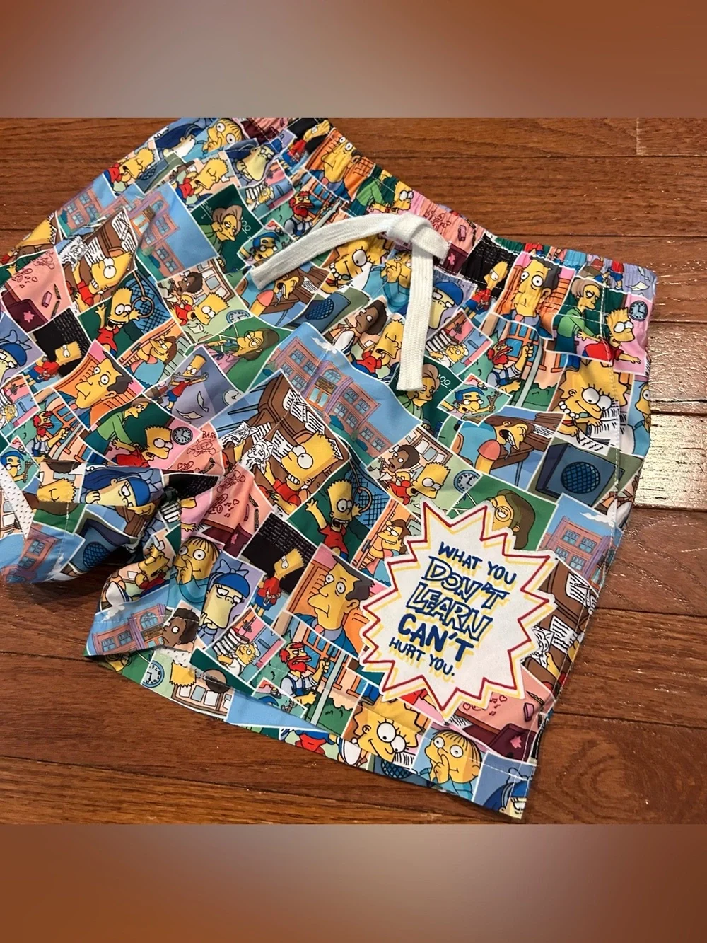 The Simpsons Freeze Max Bart Classroom Shorts